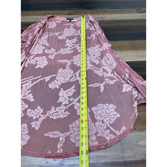 Torrid Lightweight Velvet Burnout Kimono Wispy Effortless Floral Size 1X/2X - Picture 12 of 12